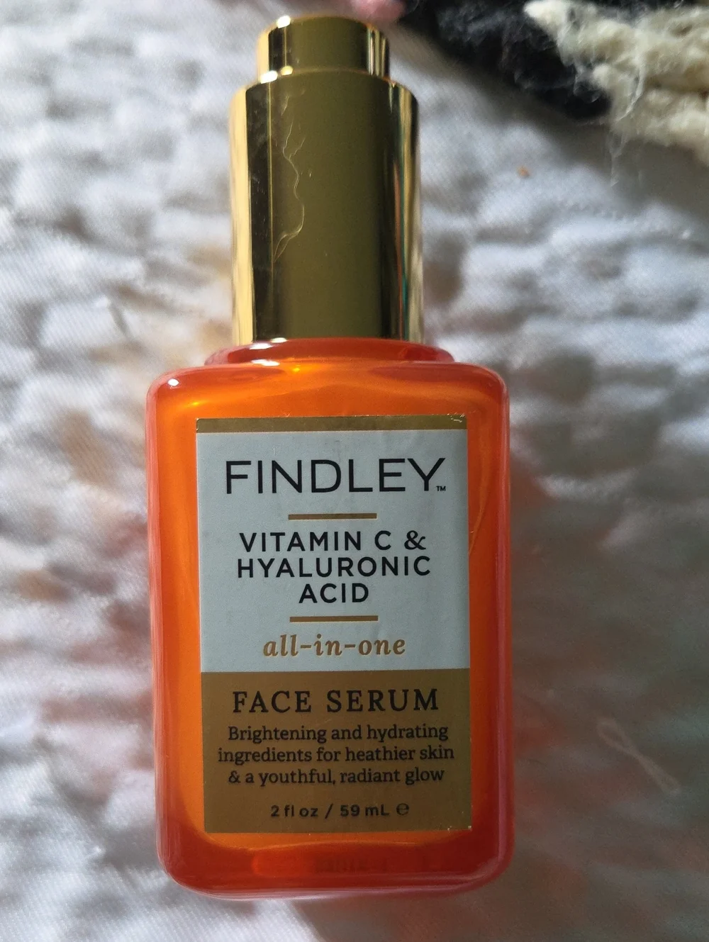 Findley Vitamin C & Hyaluronic Acid All In One Facial Serum. NIB. Unisex.